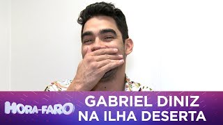 EXCLUSIVO GABRIEL DINIZ REVELA O QUE FARIA EM UMA ILHA DESERTA [upl. by Adnima]