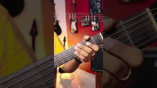 ACDCBack in Black Guitar Tutorial  Guitar lesson backinblack guitarlesson shorts [upl. by Sanborne]