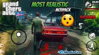 GTA 6 Graphics Modpack for GTA San Andreas   Apk  Data 😯 gta gtasa trending gtaandroidmod [upl. by Eelinej]