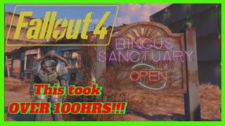 This Settlement in FO4 took me OVER 100HRS  Fallout 4 [upl. by Allyson36]