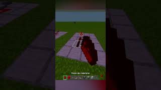 Reloj de redstone minecraft minecraftshorts minecrafttutorial tutorial shorts survival [upl. by Llerrut]