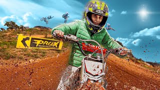 PREMIÈRE FOIS EN MOTO CROSS [upl. by Logan]