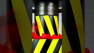 Hydraulic Press 100 ton vs hydraulicpress crushing satisfying viral [upl. by Naawaj]