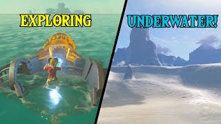 Link Builds a SUBMARINE  Zelda Breath of the Wild [upl. by Service544]