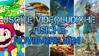 Uscite Videoludiche Fisiche Novembre 2024 [upl. by Giselle]