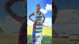 nativeamerican indigenous jingledress sioux cree culture dancing navajo powwow viral [upl. by Ecirtac]