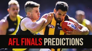 AFL Finals 2018  PREDICTIONS [upl. by Ursa]