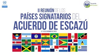 Segunda Reunión de los Países Signatarios del Acuerdo de Escazú  segunda jornada 10 diciembre [upl. by Redneval]