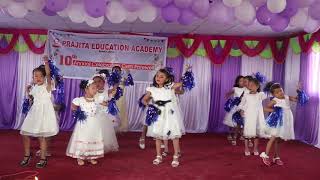 Jun ta lagyo tara le  Nepali Dance  Prajita Educational Academy  Child Song [upl. by Jehias]