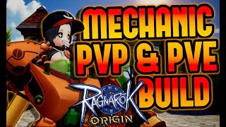 Mechanic PVP and PVE Build Guide  Ragnarok Origin Global [upl. by Blanchette762]