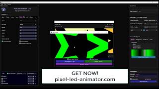 Custom Pixel LED Effects for LedEdit 2014 A Tutorial with Pixel LED Animator 2 [upl. by Klina]