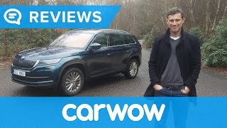 Skoda Kodiaq SUV 2018 5 seat review  Mat Watson Reviews [upl. by Ailecec522]