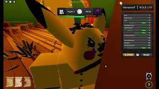 GAMEPLAY WITH THE NEW PIKA OUTFIT Bloxton Mystery Episode 277 Werewolf Gameplay [upl. by Leicam]