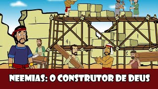 DESENHOS BÍBLICOS  NEEMIAS O CONSTRUTOR DE DEUS [upl. by Alissa491]