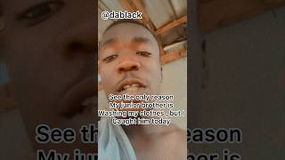 The reason my brother washes my clothes funny comedystyle comedyfilms comedy [upl. by Pedaiah]