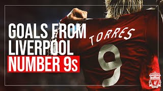 A goal from Every Liverpool No9 in Premier League Era  Rush Fowler Firmino Torres [upl. by Asirrak]