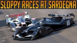 Gran Turismo Sport Sloppy Racing at Sardegna [upl. by Etnoed]