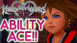 Ability Ace Trophy Guide Fast and Efficient  Kingdom Hearts Dream Drop Distance [upl. by Coussoule]