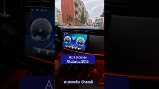 nstallation Ecran Android Camera De Recul Led Dambiance Alfa Romeo Giulietta 2016 [upl. by Halli]