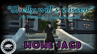 FFXIV  🤓 Jagd Hohe Jagd Hochwildjagd Guide Deutsch PS4 [upl. by Maharba]