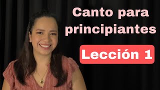 🚨Clase de canto DESDE CERO Tú puedes aprender FÁCIL Y RÁPIDO🚨 [upl. by Ahsinor51]