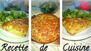 Recette de cake salé personnalisable  Le Cuisinier En Herbe [upl. by Reidar]