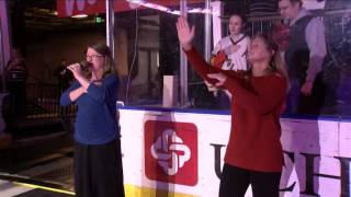 Carissa Netherton amp Julie Inglehart Perform the National Anthem [upl. by Blynn]