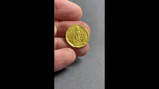 ZENO THEODERIC cf RIC 911 Date 476491 AD Gold Solidus Western Italy Victory [upl. by Enilrac]