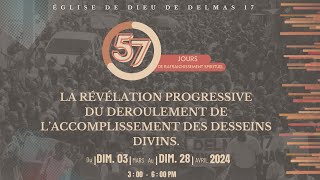 EN DIRECT  Campagne dévangélisation  Église de Dieu Delmas 17  26 Mars 2024  jour 17 [upl. by Nelleh]