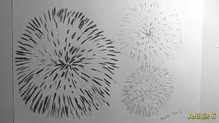 ✨How to draw fireworks ✨ [upl. by Stu]