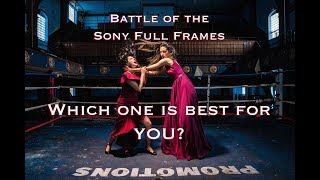 Battle of the Full Frames Sony A7iii vs Sony A7Riii vs Sony A9 which camera is best for YOU [upl. by Laeira527]