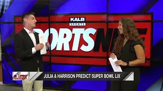 KALB Sports makes preseason Super Bowl predictions [upl. by Mcafee]