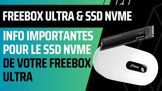 Freebox Ultra  info sur le SSD NVMe à y insérer [upl. by Bamberger]