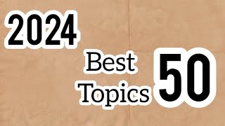 2024 Best 50 presentation topics  General topics for presentationpresentation topics  Assignment [upl. by Drawoh366]