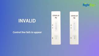 RightSign COVID 19 Antigen Test Nasal Swab Self Test [upl. by Atteuqehs]