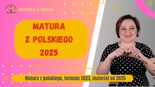 Matura z polskiego 2025 Witamy maturzystów 2025 [upl. by Wooldridge]