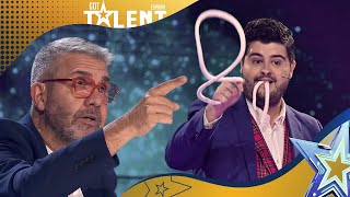 La hilarante COMEDIA de este MAGO se lleva el PASE DE ORO  Semifinales 01  Got Talent España 2023 [upl. by Lise827]