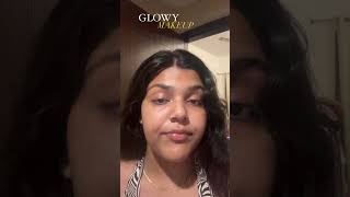 Hack to get extremely glowy makeup or skin dewy makeup hack [upl. by Asillem710]