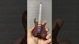 Kiesel Vader Numbers Jason Becker Limited Edition 14 scale miniature guitar [upl. by Kotto]