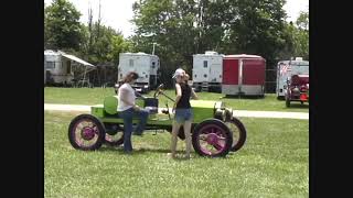 Girls Driving Model T Ford Speedster [upl. by Asiral926]