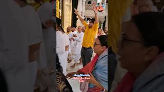 iskcon Vrindavan darshan kirtan gurupuja iskcon vrindavan darshan kirtan shorts viral krishna [upl. by Siahc]