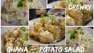 THE BEST GHANA POTATO SALAD RECIPE [upl. by Naesar]