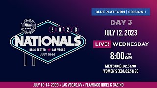 2023 USPA Drug Tested National Powerlifting Championships  Day 3  Blue Platform  Session 1 [upl. by Yzus]