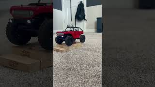 AXIAL SCX24 DEADBOLT VS TECH DECK RAMPS [upl. by Marjana]