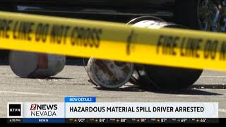 Man arrested for larceny and hitandrun after allegedly causing hazmat spills [upl. by Akemyt42]