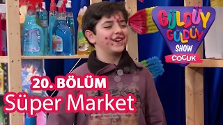 Güldüy Güldüy Çocuk Show 20 Bölüm Süpermarket [upl. by Minni]