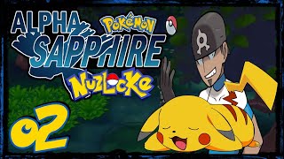 Pokémon Alpha Sapphire 🐋 Nuzlocke 🔐 Only Shiny ✨➖🌀 ♯02 ➖ 🍊 Nintendo 3DS Klassiker❗ [upl. by Martens]