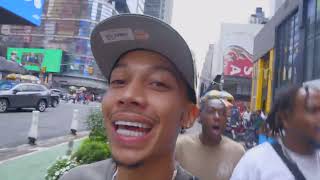 FIRST DAY IN NEW YORK CITY  DARNELL VLOGS [upl. by Ahsiel]