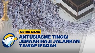 Petugas Menghimbau Jangan Memaksakan Diri Lakukan Tawaf Ifadah [upl. by Krein]