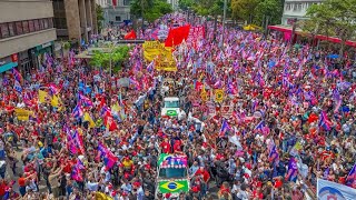 Boulos Martha e Lula Na Paulista Hoje Tentativa de Prejudicar Boulos Foi Um Tiro No Pé do Coach [upl. by Adehsar]